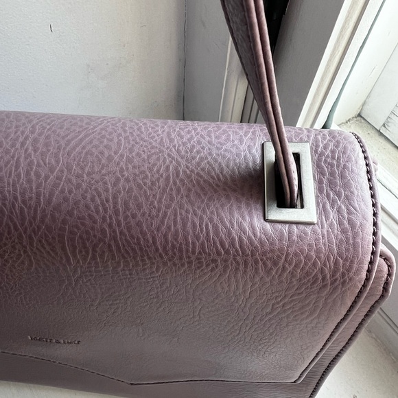 Elegant MATT & NAT Mauve Top-Handle Women’s Bag - Picture 4 of 5